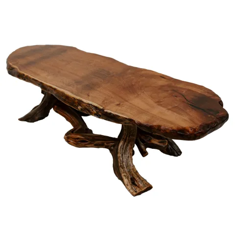 MOOSE Wood table「ko-patan kai」 Walnut Live Edge Epoxy Table KCT31